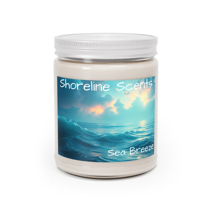 Sea Breeze Scented Candle (Soy Wax)