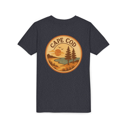 Rustic Cape Cod Unisex Youth Short Sleeve Tee