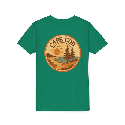 Rustic Cape Cod Unisex Youth Short Sleeve Tee