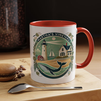 Vintage Martha's Vineyard Accent Coffee Mug