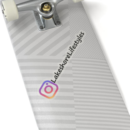 Lakeshore Lifestyles Instagram Kiss-Cut Sticker