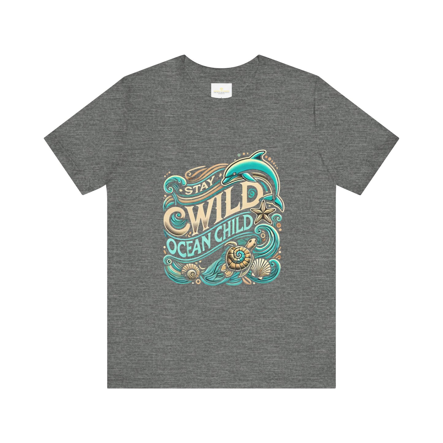 Stay Wild, Ocean Child Short Sleeve Tee