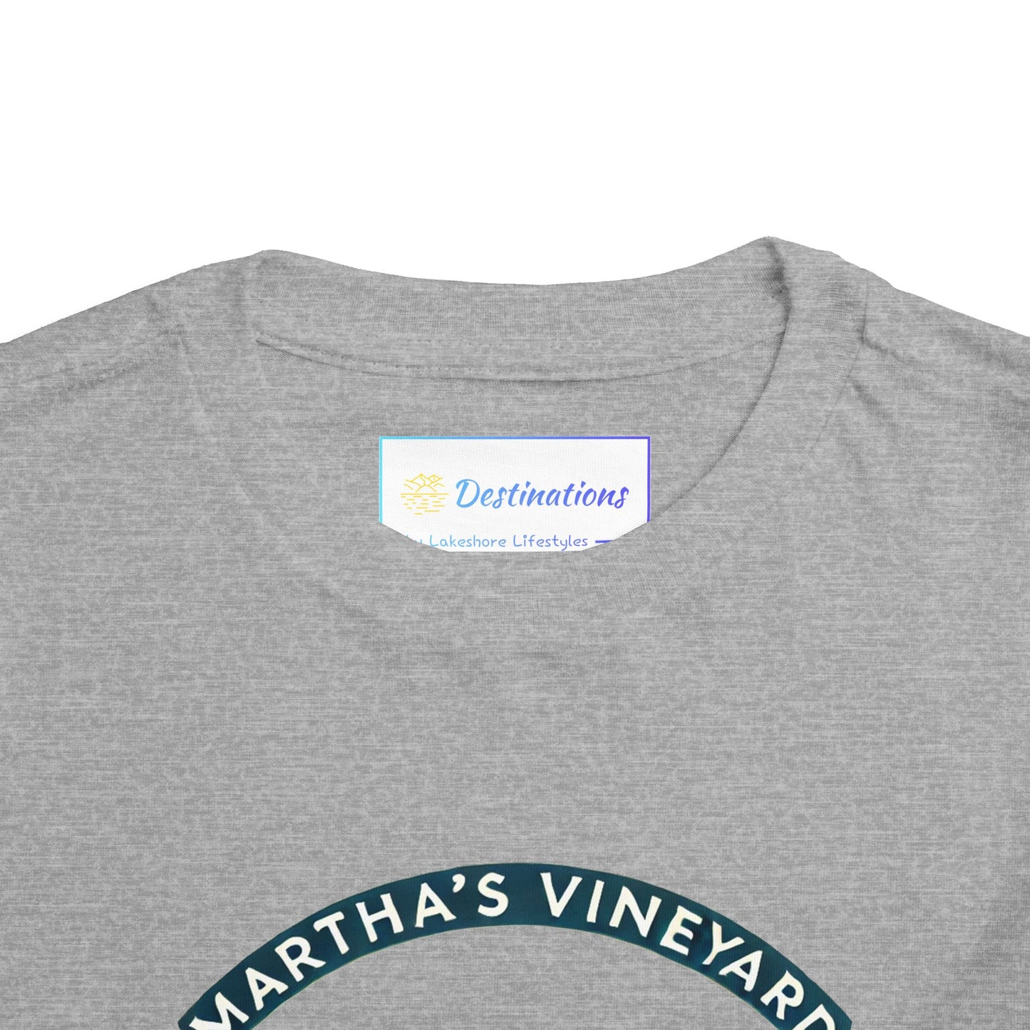 Vintage Martha's Vineyard Unisex Toddler Short Sleeve Tee