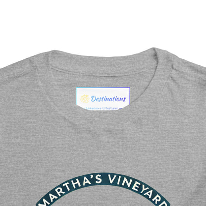 Vintage Martha's Vineyard Unisex Toddler Short Sleeve Tee