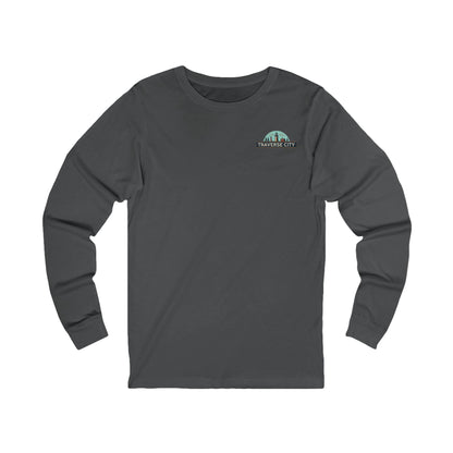 Vintage Traverse City Unisex Jersey Long Sleeve Tee