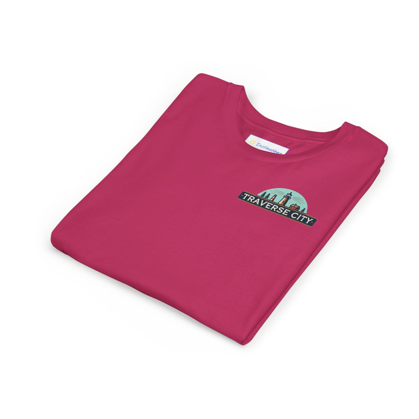 Vintage Traverse City Unisex Youth Short Sleeve Tee