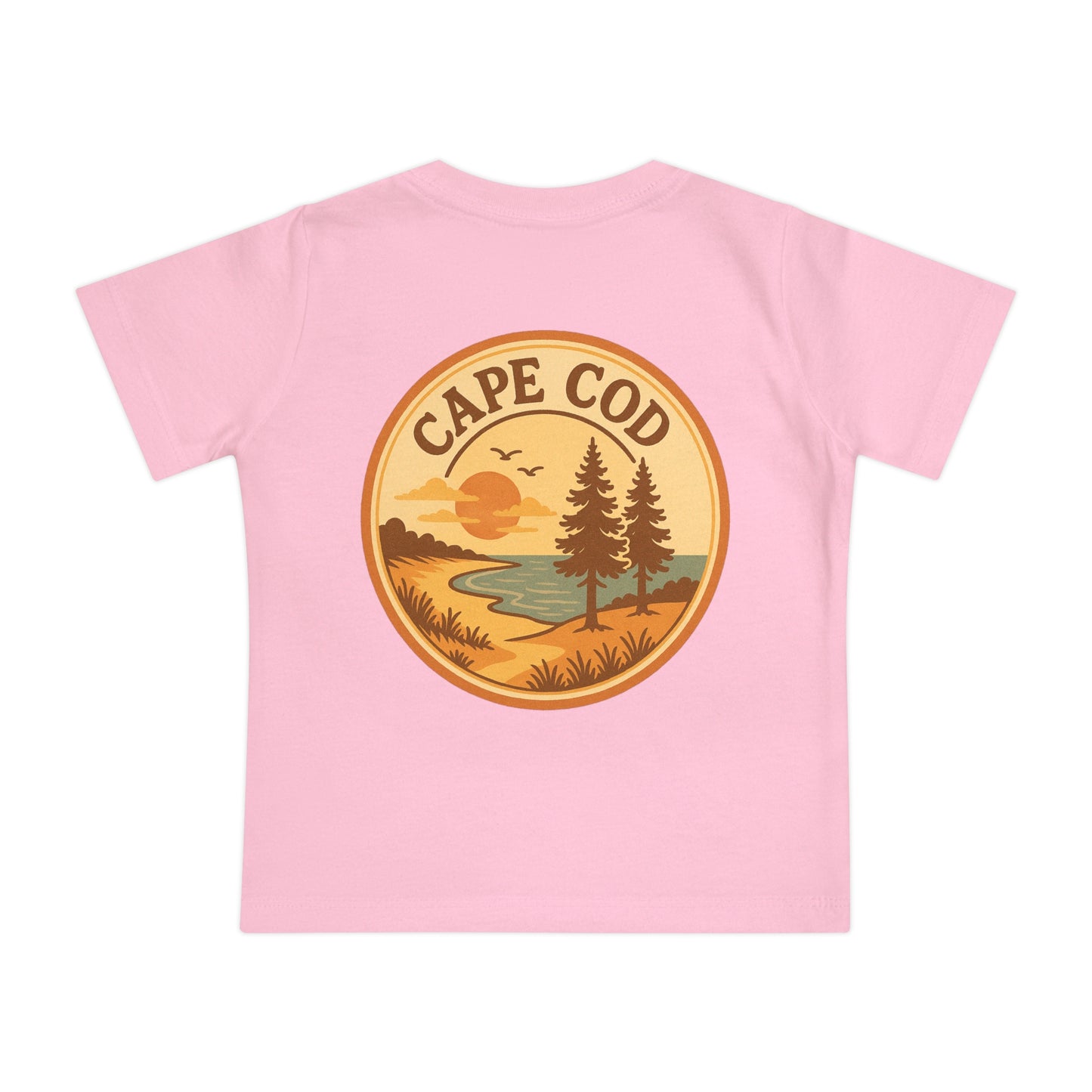 Rustic Cape Cod Unisex Baby Short Sleeve T-Shirt