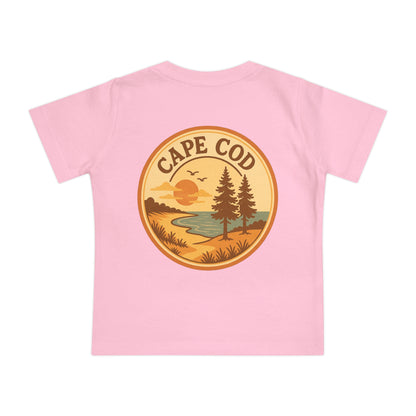 Rustic Cape Cod Unisex Baby Short Sleeve T-Shirt