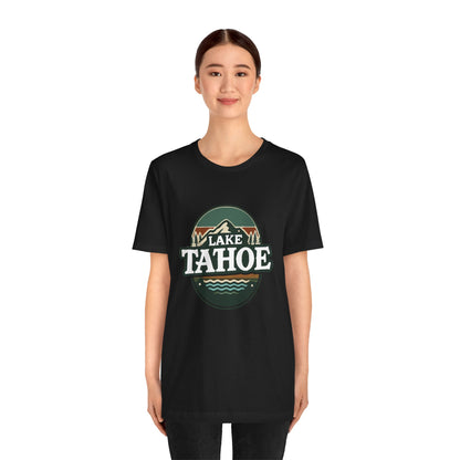 Vintage Lake Tahoe Unisex Jersey Short Sleeve Tee