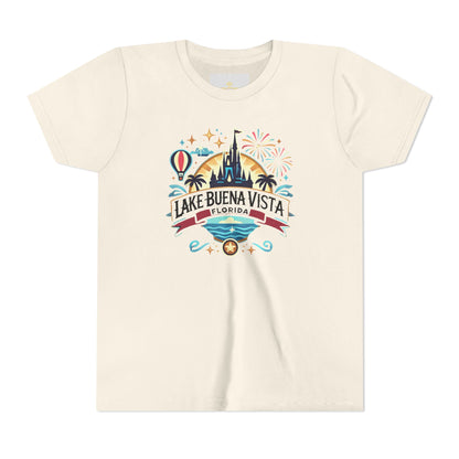 Adventurous Lake Buena Vista Unisex Youth Short Sleeve Tee