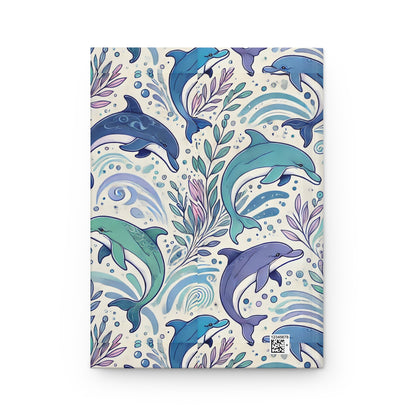 Dolphin Hardcover Journal Matte