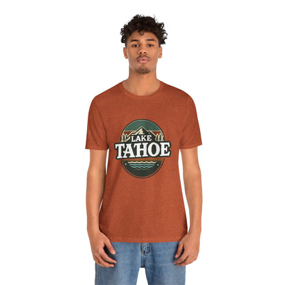 Vintage Lake Tahoe Unisex Jersey Short Sleeve Tee