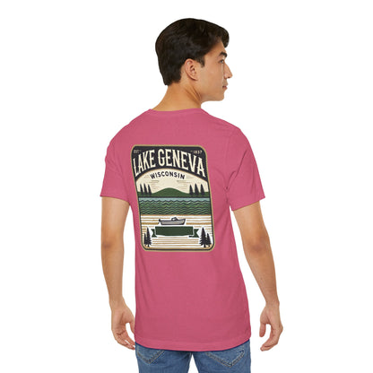 Vintage Lake Geneva Unisex Jersey Short Sleeve Tee
