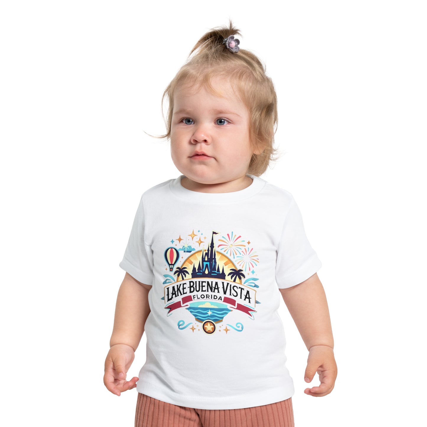 Adventurous Lake Buena Vista Unisex Baby Short Sleeve T-Shirt