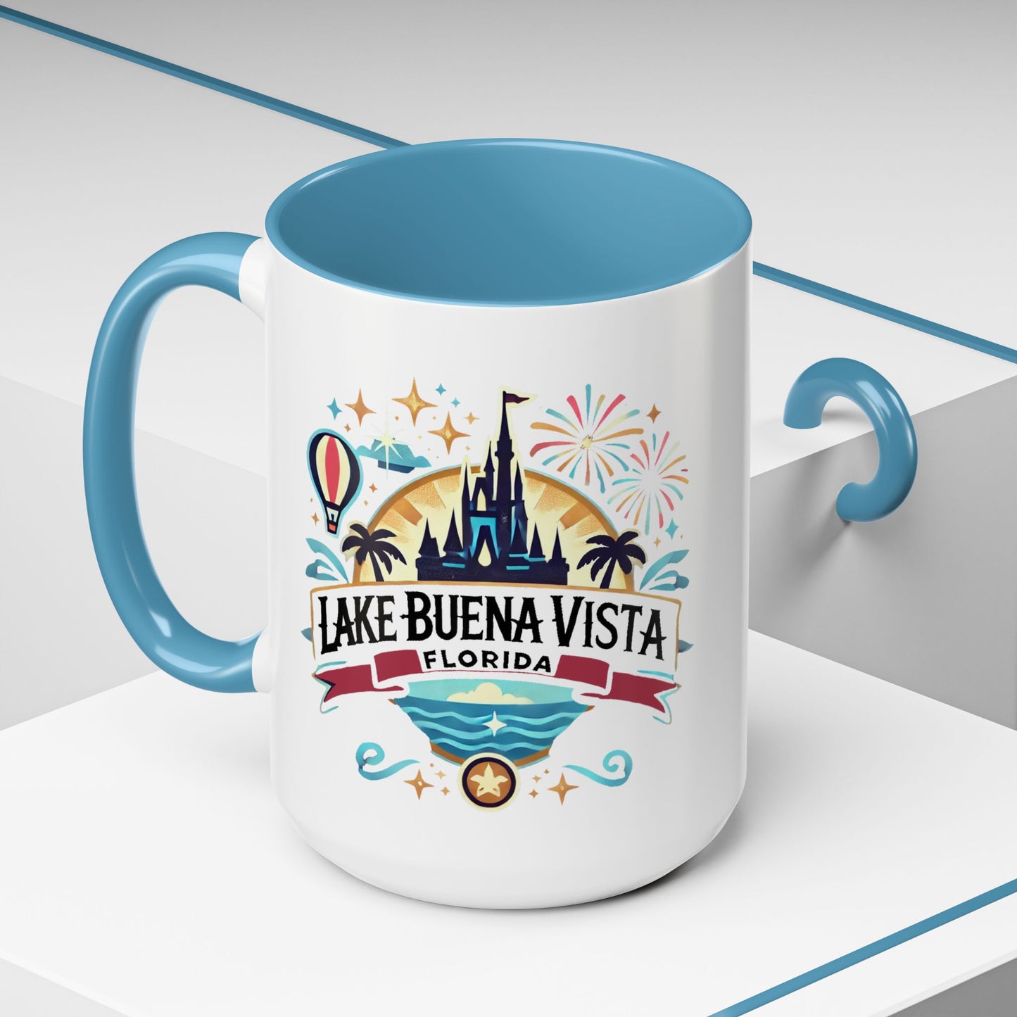 Adventurous Lake Buena Vista Accent Coffee Mug