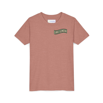 Retro Lake Geneva Unisex Youth Short Sleeve Tee