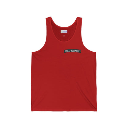 Vintage Lake Wawasee Unisex Jersey Tank