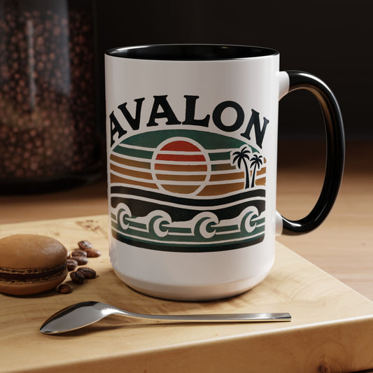 Retro Avalon Accent Coffee Mug