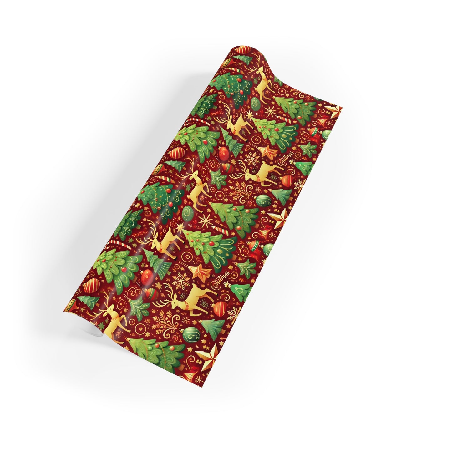 Christmas Tree Wrapping Paper