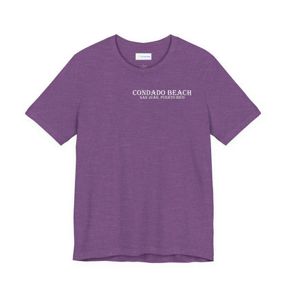Coastal Vibes Condado Beach Unisex Jersey Short Sleeve Tee