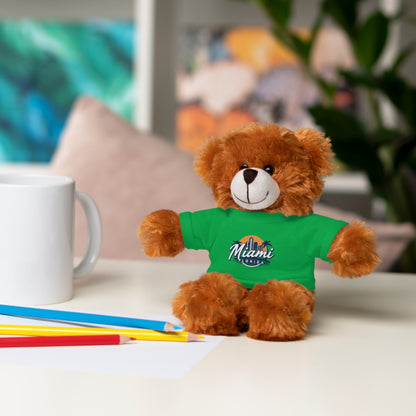 Retro Miami Stuffed Animals with Tee