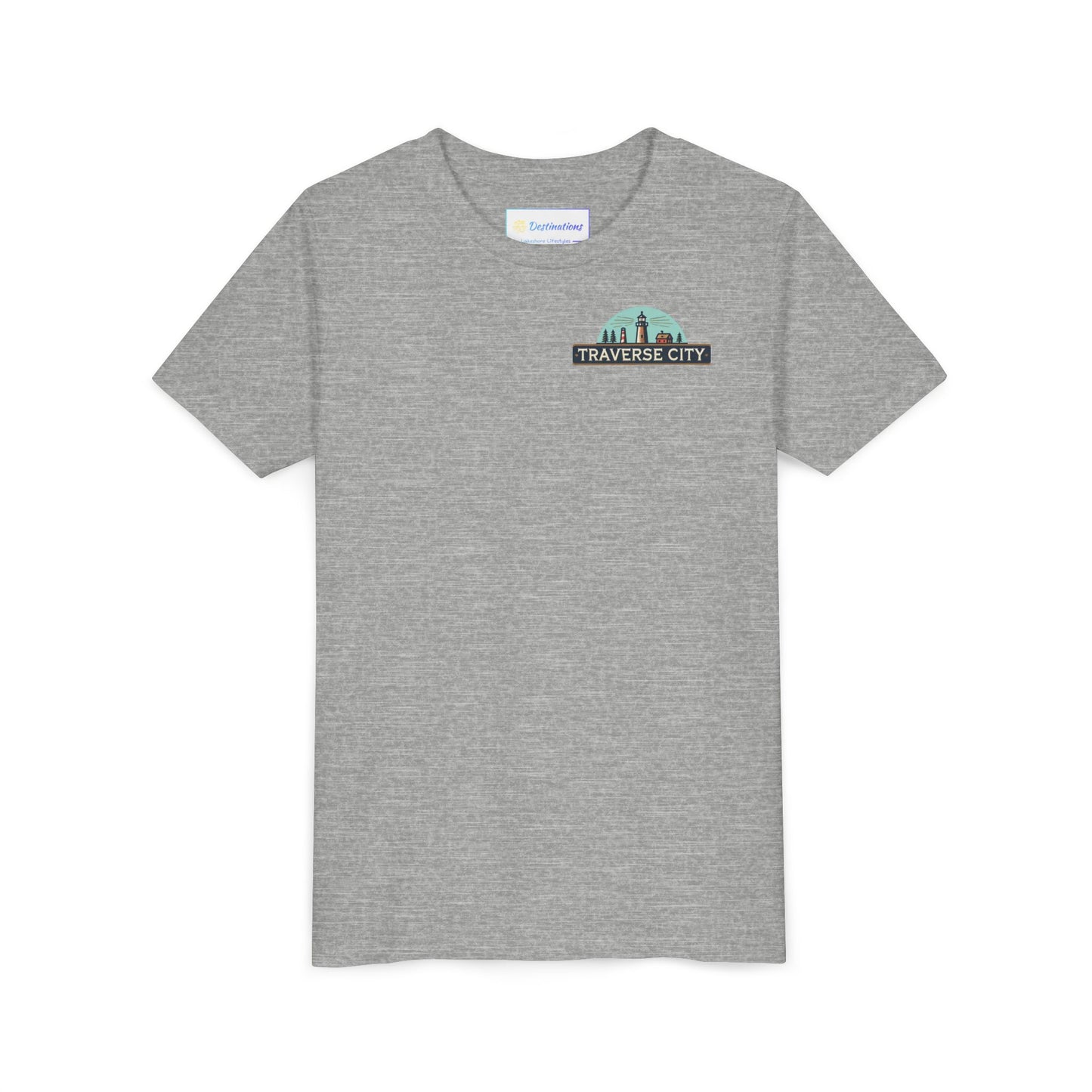 Vintage Traverse City Unisex Youth Short Sleeve Tee