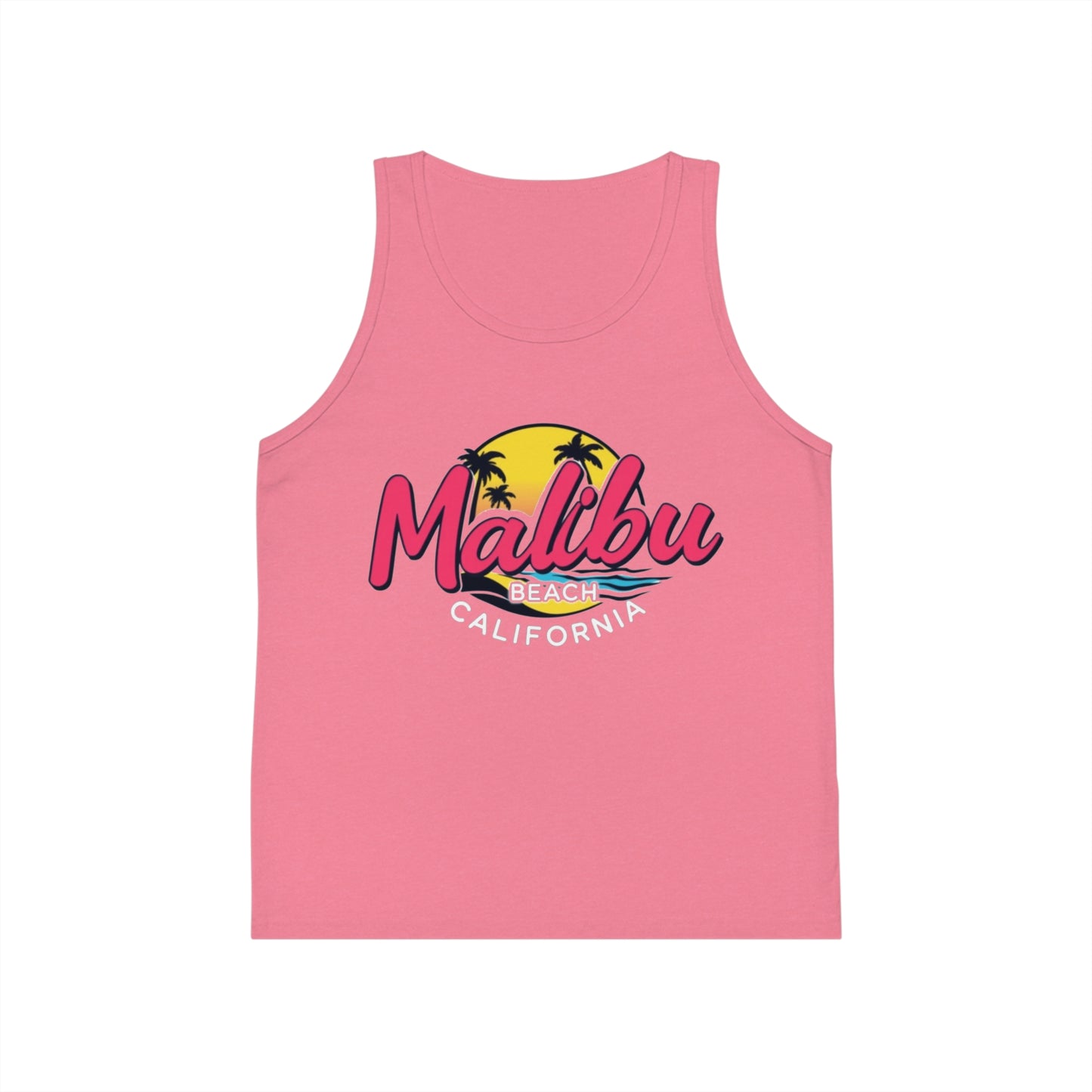 Retro Malibu Unisex Kids Jersey Tank Top