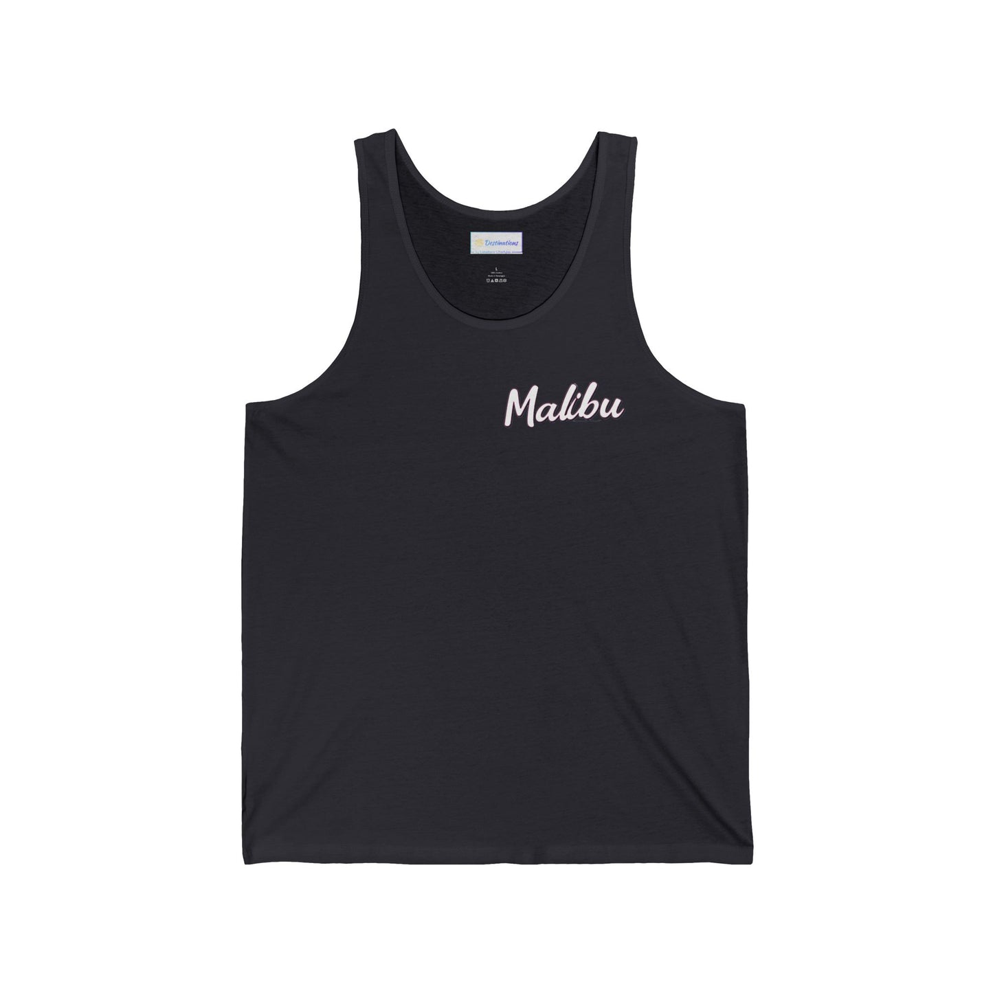 Retro Malibu Unisex Jersey Tank