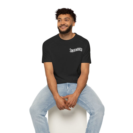 Vibrant Santa Monica Men's Raglan T-Shirt
