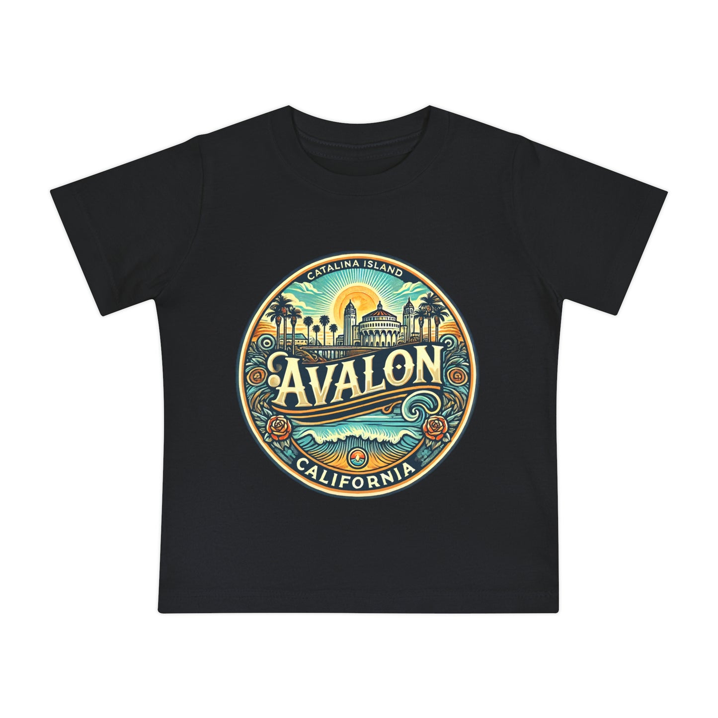 Elegant Avalon Baby Short Sleeve T-Shirt