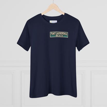 Vintage Fort Lauderdale Women's Cotton Tee