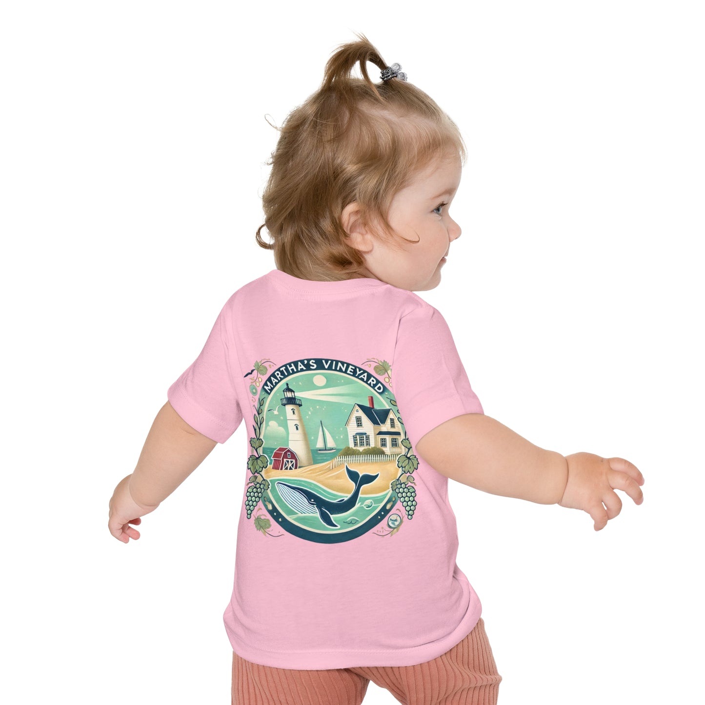 Vintage Martha's Vineyard Unisex Baby Short Sleeve T-Shirt