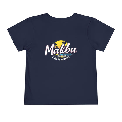 Retro Malibu Unisex Toddler Short Sleeve Tee