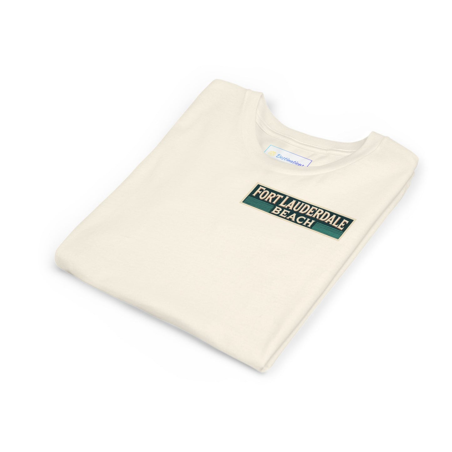 Vintage Fort Lauderdale Unisex Youth Short Sleeve Tee