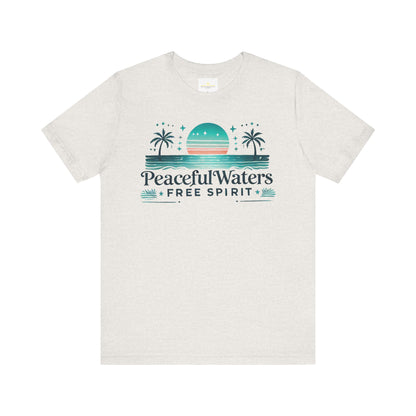 Peaceful Waters Free Spirit Jersey Short Sleeve Tee