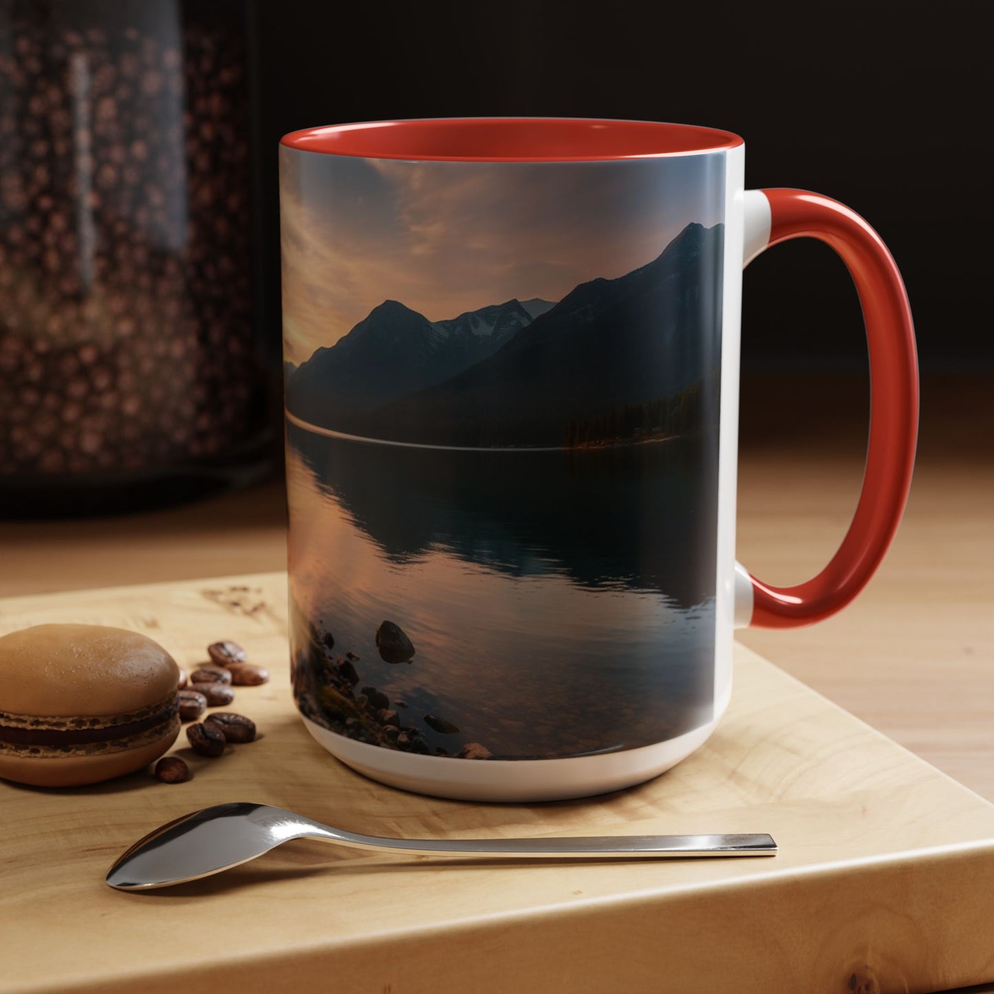 Lakeside Cabin Ceramic Coffee Mug