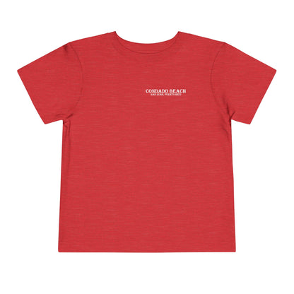 Coastal Vibes Condado Beach Unisex Toddler Short Sleeve Tee