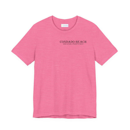 Coastal Vibes Condado Beach Unisex Jersey Short Sleeve Tee