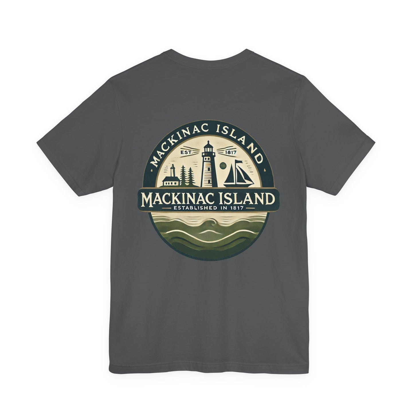 Vintage Mackinac Island Unisex Jersey Short Sleeve Tee