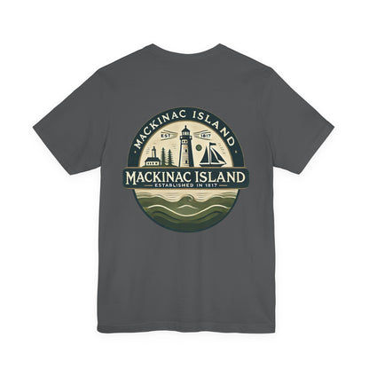 Vintage Mackinac Island Unisex Jersey Short Sleeve Tee