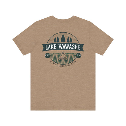 Vintage Lake Wawasee Unisex Jersey Short Sleeve Tee