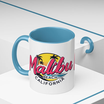 Retro Malibu Accent Coffee Mug