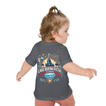 Adventurous Lake Buena Vista Unisex Baby Short Sleeve T-Shirt