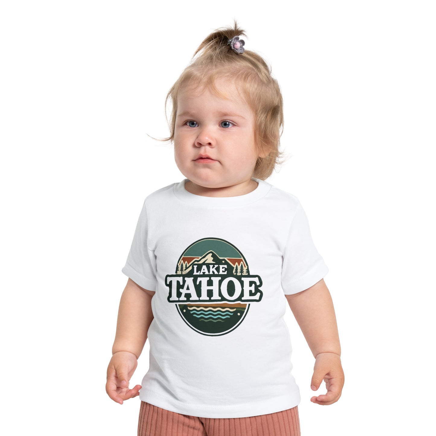 Vintage Lake Tahoe Unisex Baby Short Sleeve T-Shirt