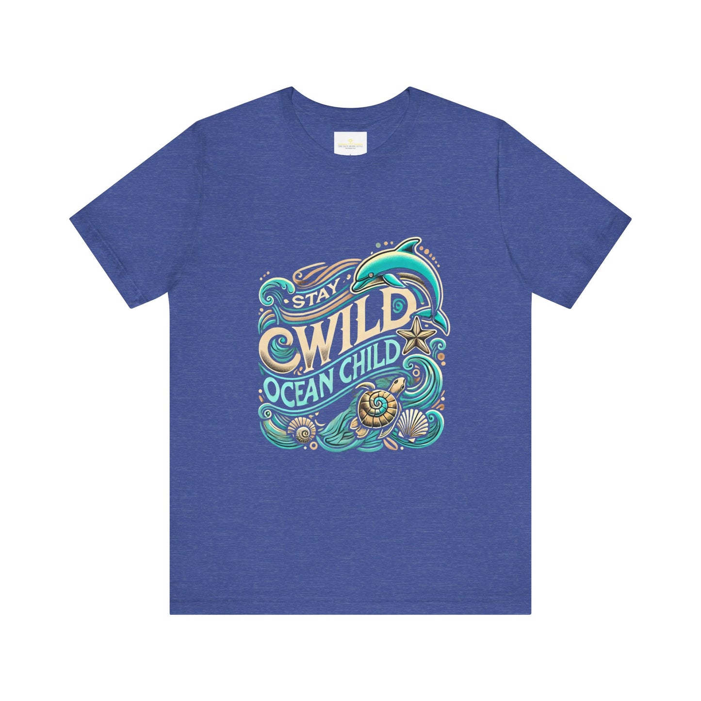 Stay Wild, Ocean Child Short Sleeve Tee