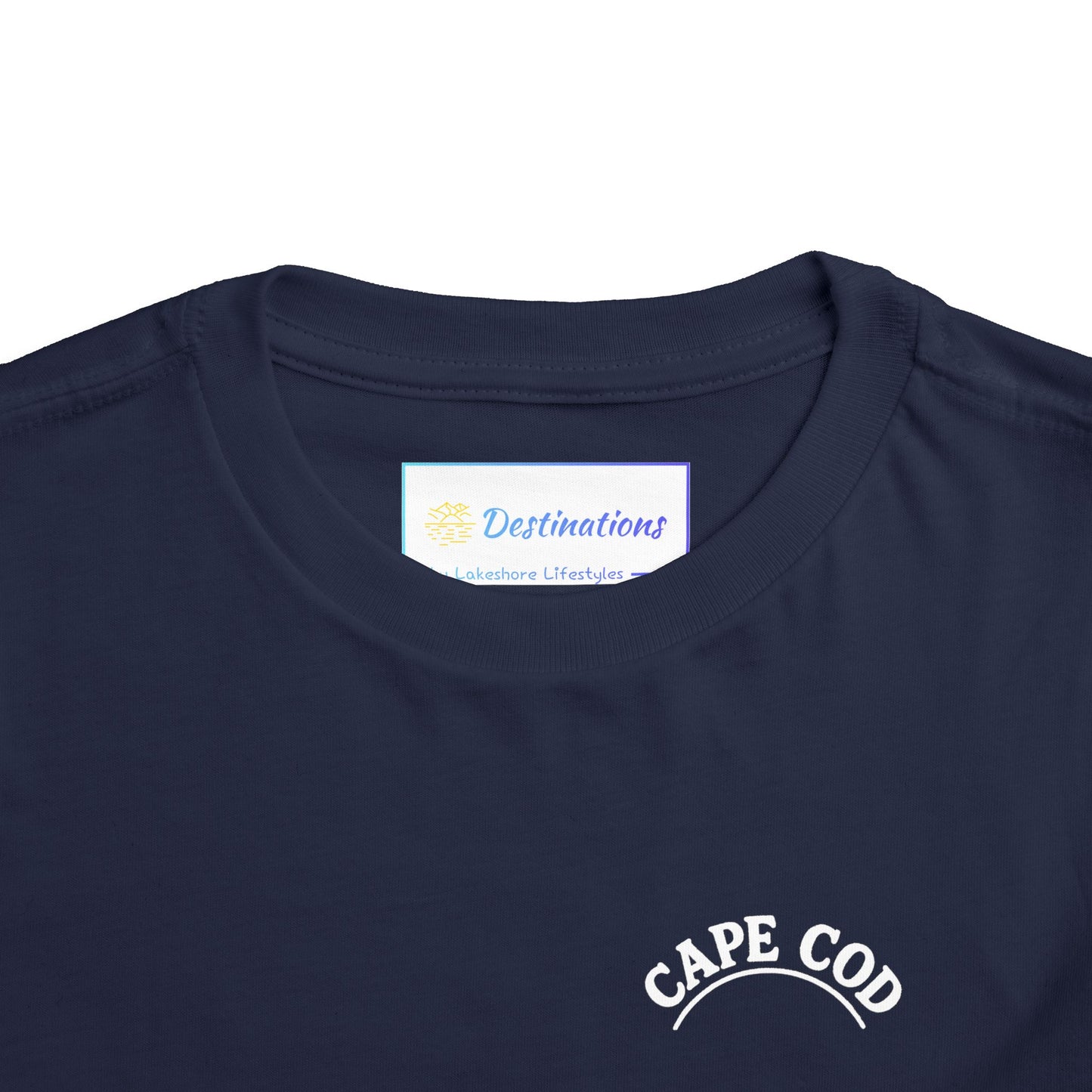 Rustic Cape Cod Unisex Toddler Short Sleeve Tee
