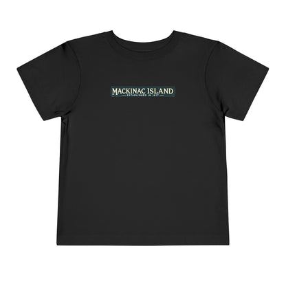 Vintage Mackinac Island Unisex Toddler Short Sleeve Tee