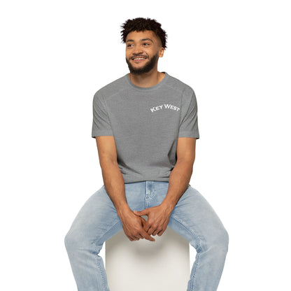 Vibrant Key West Men's Raglan T-Shirt