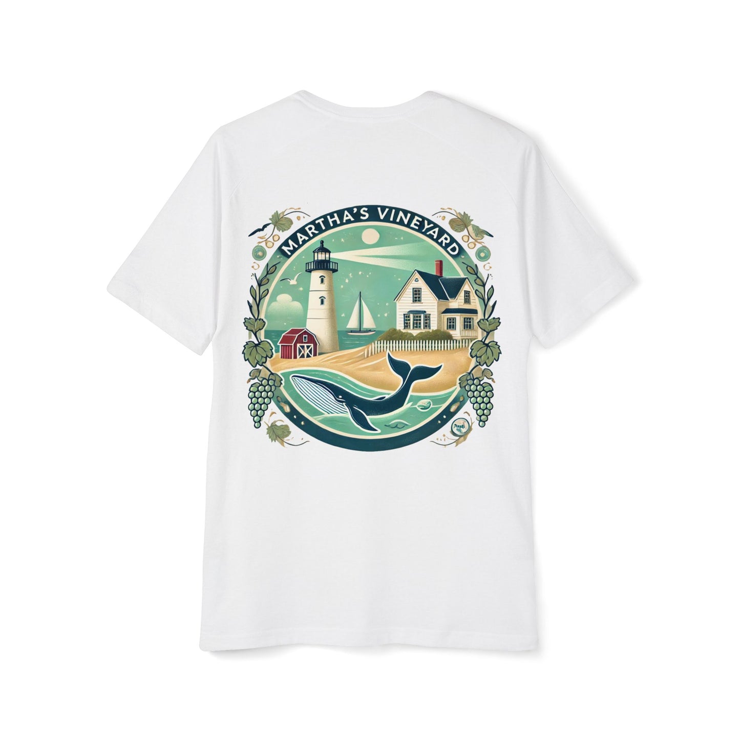 Vintage Martha's Vineyard Men's Raglan T-Shirt
