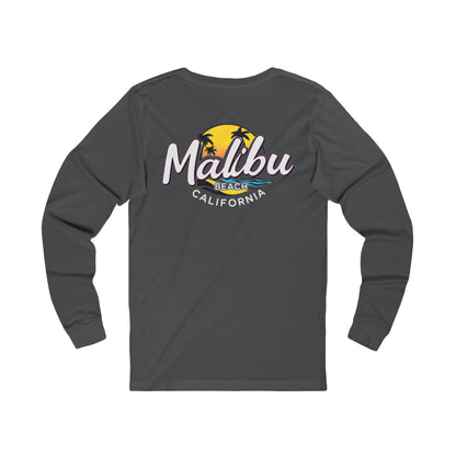 Retro Malibu Unisex Jersey Long Sleeve Tee